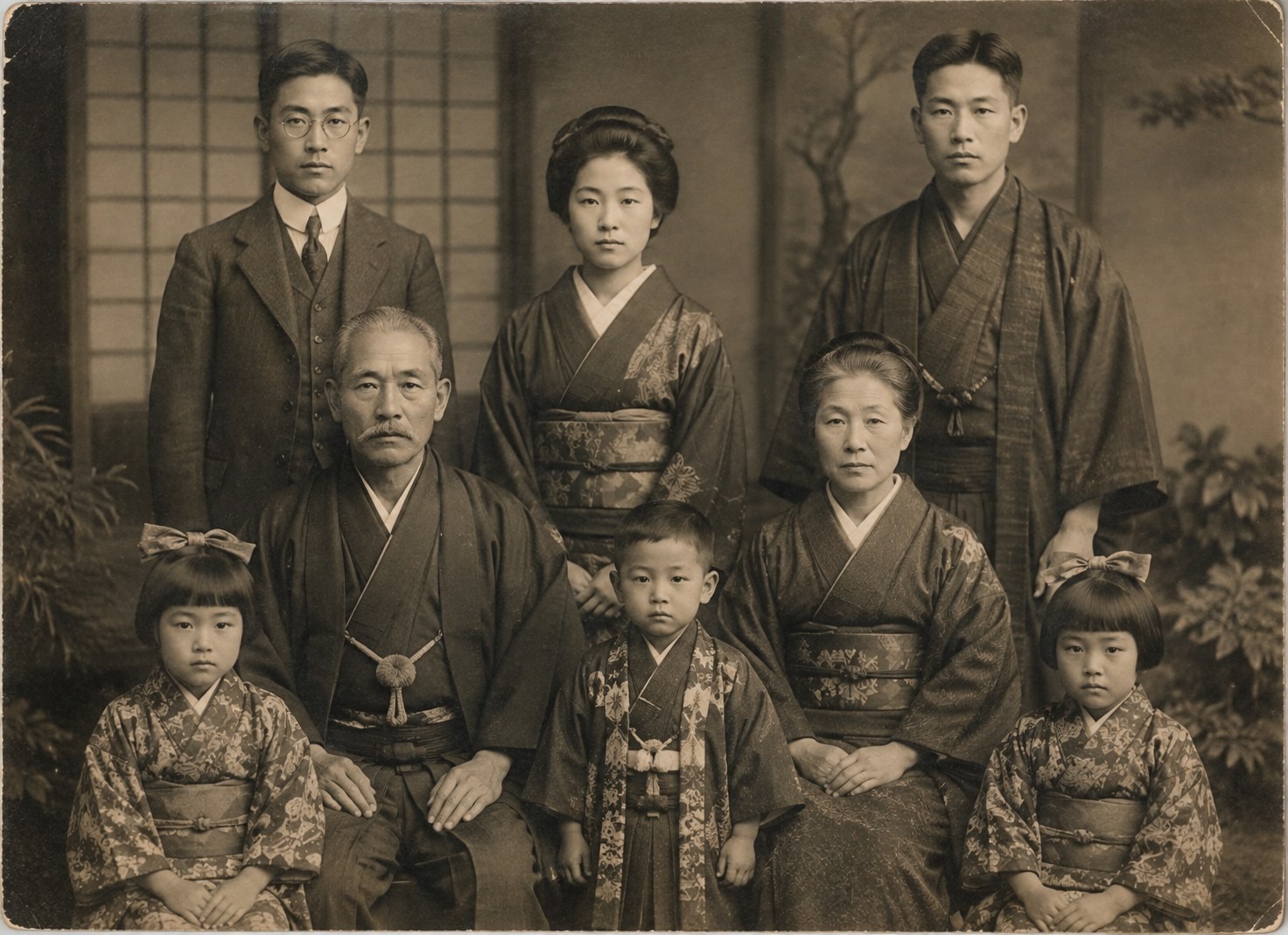 A family reunion in Japan